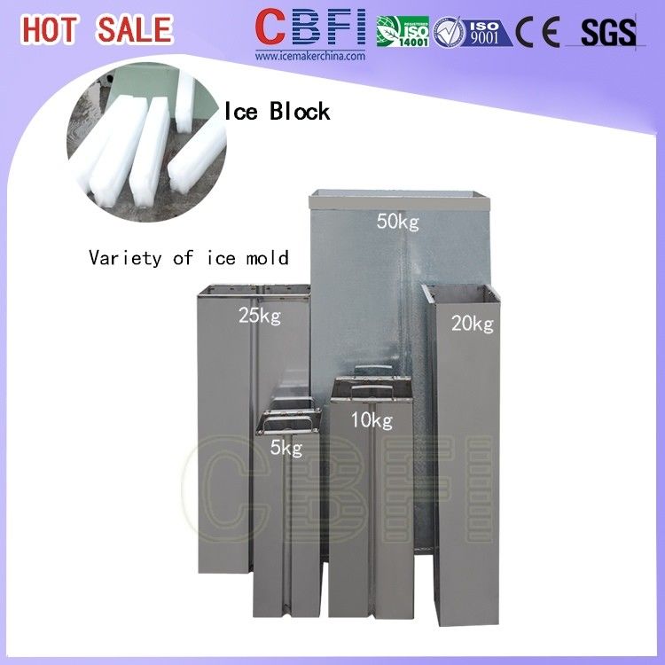 CBFI BBI - 01 - S2 / BBI - 1000 Ice Block Machine For Freezing Meat / Vegetables
