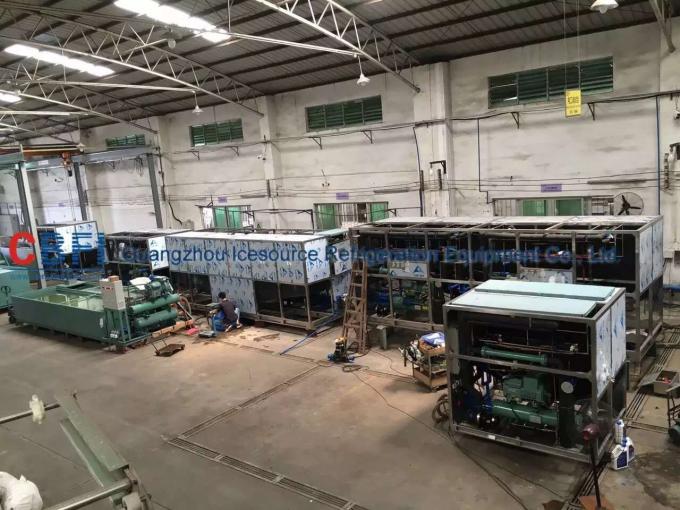 Stable Performance Ice Cube Maker Machine With 1 Ton - 20 Ton Daily Capacity