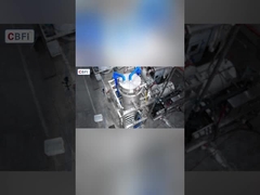 CBFI جميع مواد الفولاذ المقاوم للصدأ بناء 20 طن TV200 آلة ثلج الأنابيب