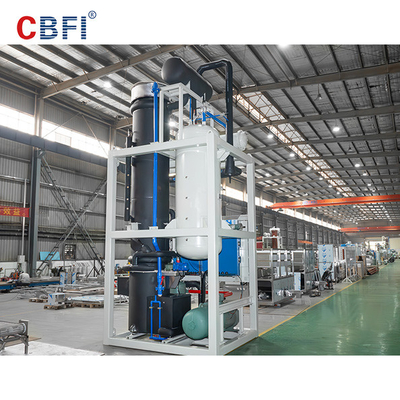 R404a 1 5 10 Ton Ice Cube Maker Tube Ice Make Machine الفلبين لمصنع الثلج